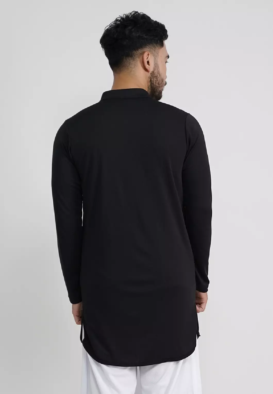 Tiento Nizam Baju Koko 3in1 Kurta Pria Dewasa Muslim Kerah Ciangi Casual Kerja Dry Fit Olahraga Ibadah Salat Lengan Panjang Ramadhan