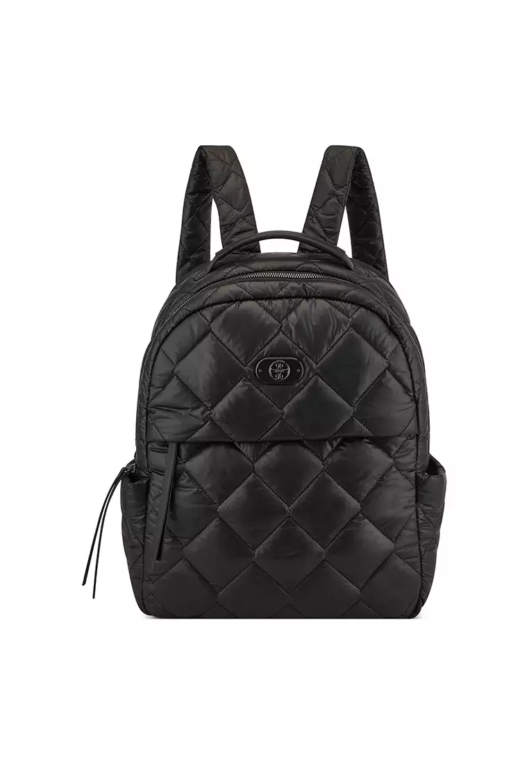 Nine west black backpack store purse