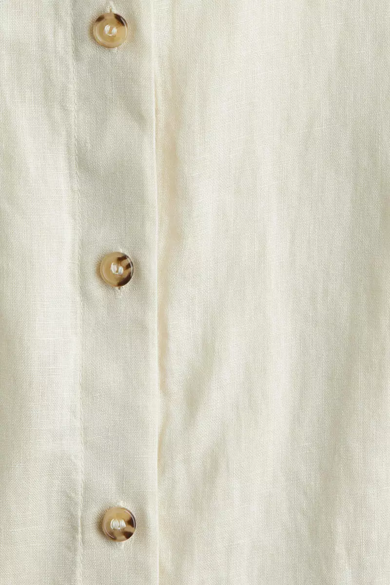 Oversized linen shirt