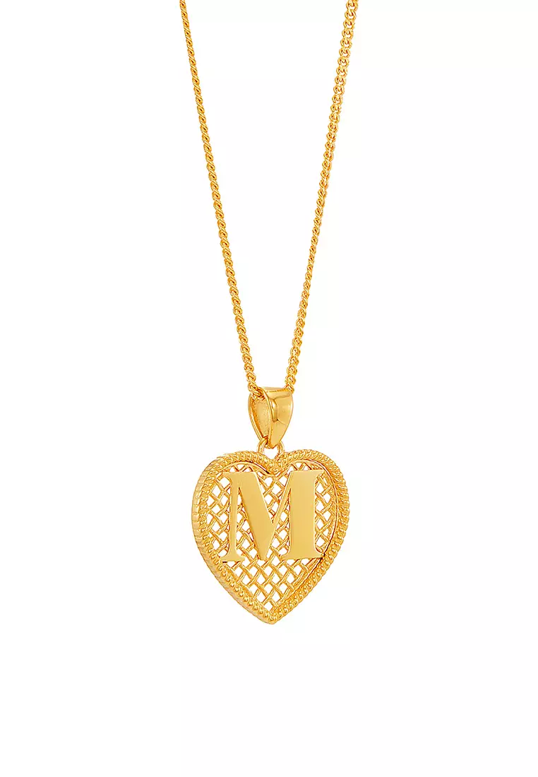 HABIB Oro Italia 916 Yellow Gold Pendant GP54180425(M)(22K Gold)