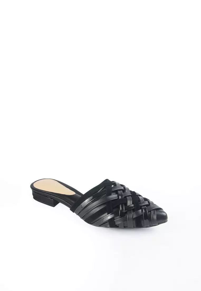 Mayonette Songhwa Flats Shoes - Sepatu Flats Wanita - Black