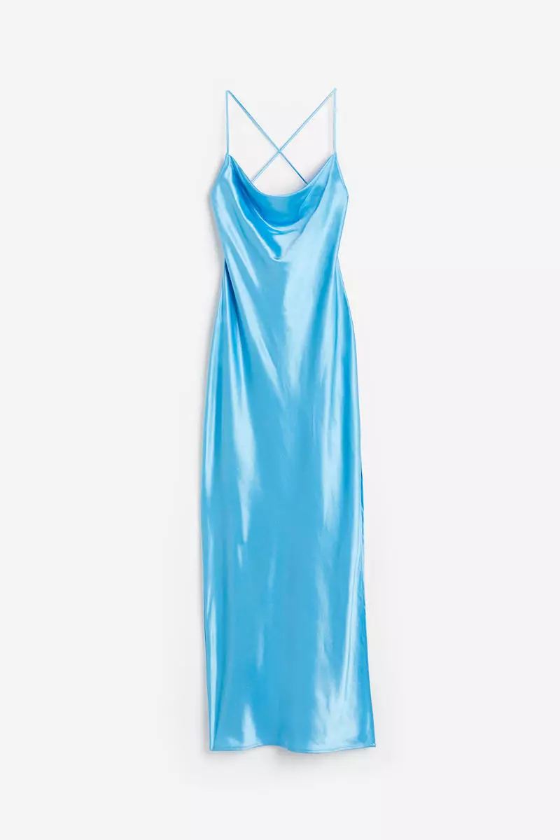 Satin slip dress