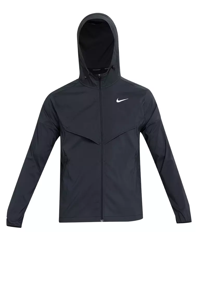 Nike Black Running Jacket Mens Nike Men's Running Flash Reflective