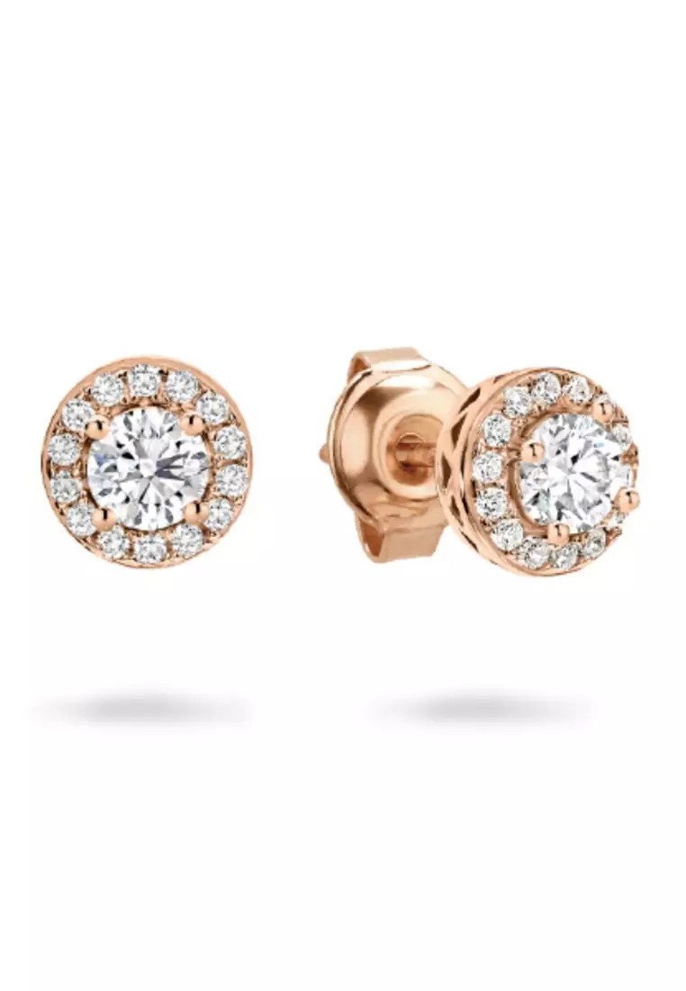 Buy GEORGINI PETITE ROSE GOLD EARRINGS 2024 Online ZALORA Singapore