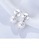 Glamorousky white 925 Sterling Silver Fashion Elegant Flower Imitation Pearl Earrings with Cubic Zirconia 60753AC528C79DGS_3