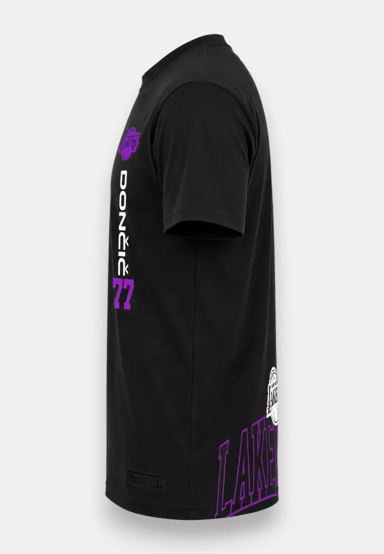 #77 Luka Doncic Los Angeles Lakers Crew Neck T-Shirt for Men Speed Up Collection [6Q3]