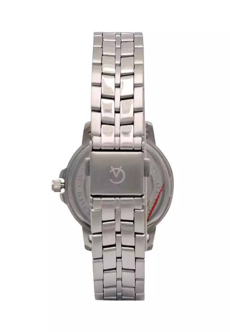 Alexandre Christie Jam Tangan Wanita - Silver Grey - Stainless Steel - 8647 LDBSSGR