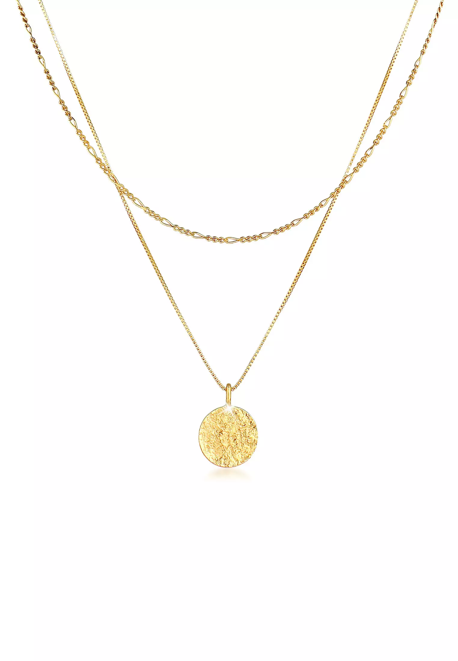 Gold coin hotsell necklace for men