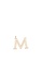 SEMBONIA gold Initial Alphabet Bag Charm E8A36ACE2116ACGS_1
