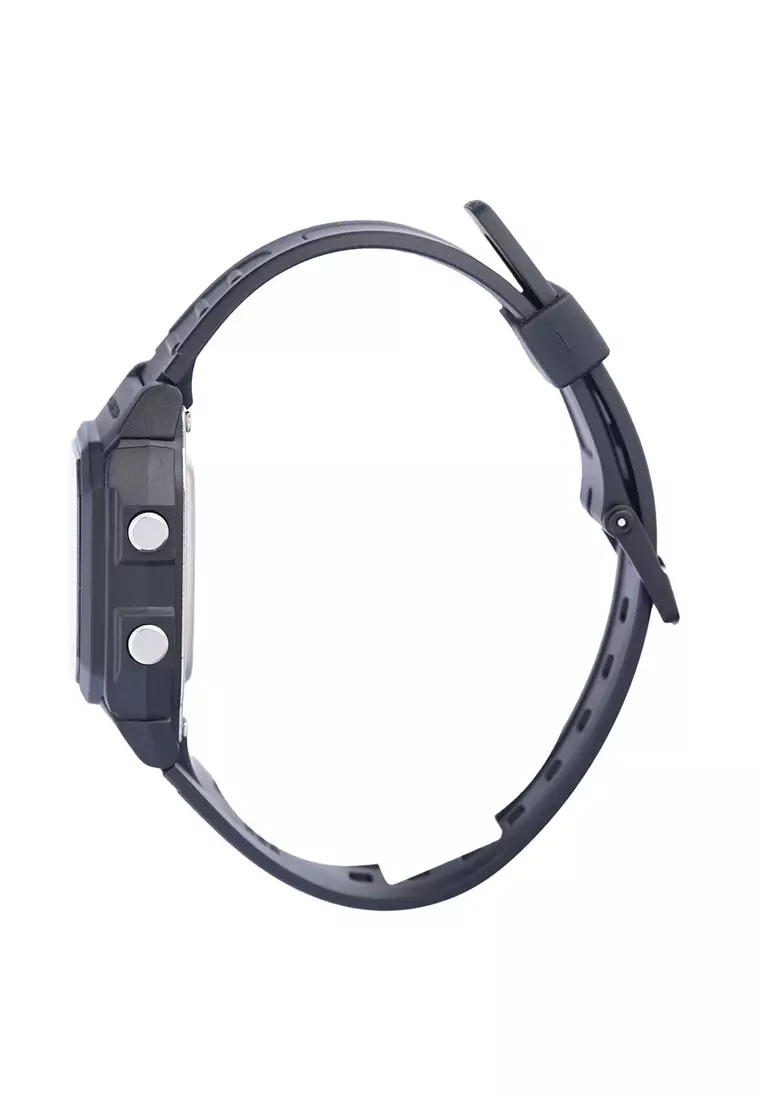 Men's Digital Watch W-800H-1B Black Resin Strap Sport Watch