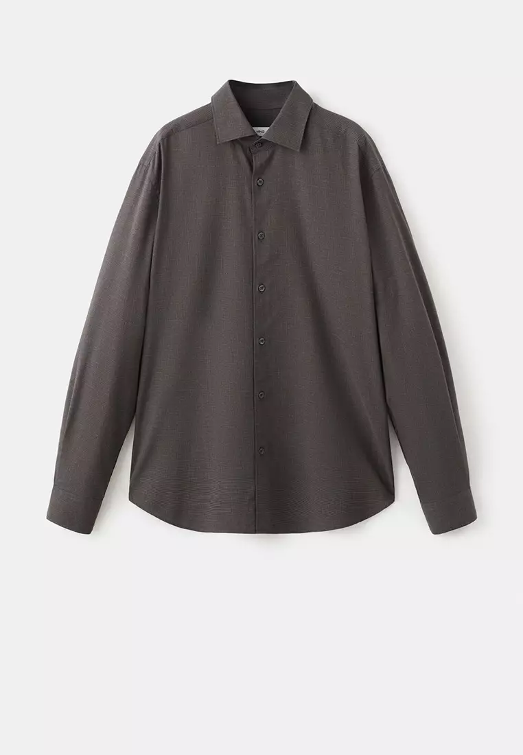 100% Cotton Regular-Fit Striped Shirt