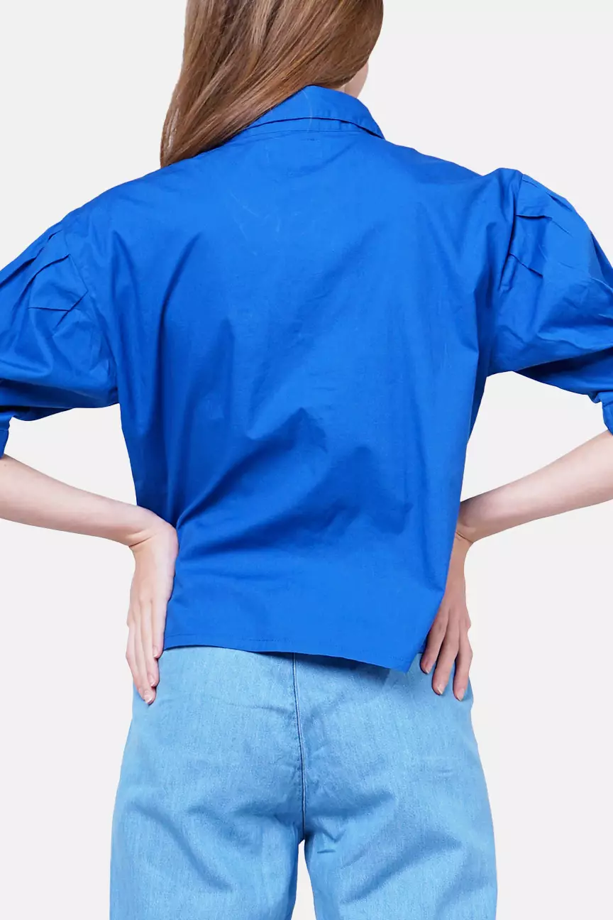 Kemeja Wanita Levina Blue