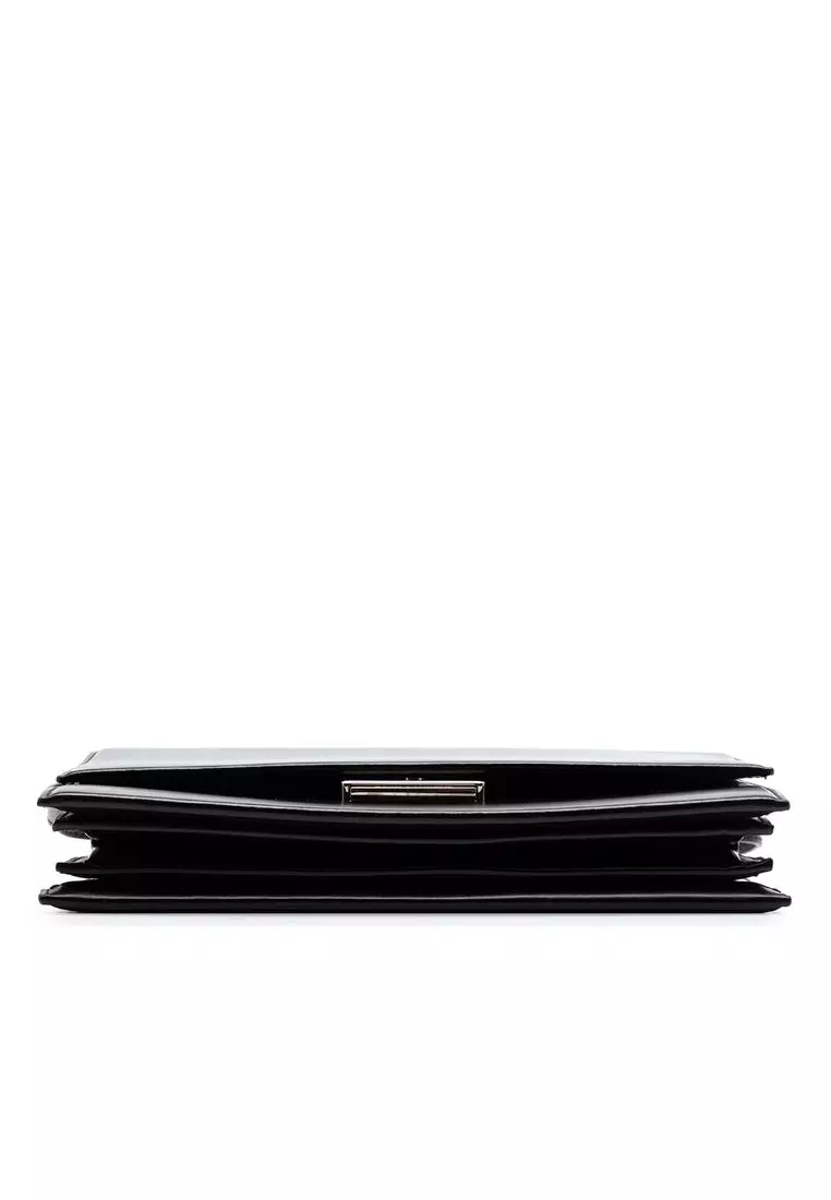 Pre-Loved Saint Laurent Leather Babylone Top Handle Bag
