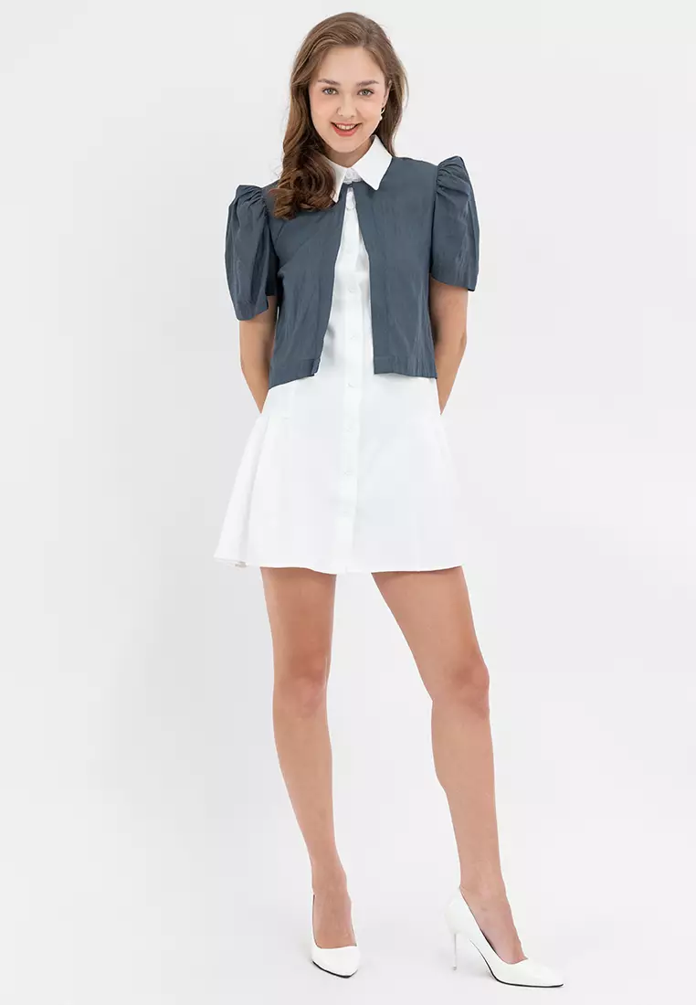 Alva Butterfly Sleeves Filipiniana Bolero