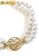 CLOVER gold Clover DUO Pearl Bracelet CDC11ACAB30976GS_2