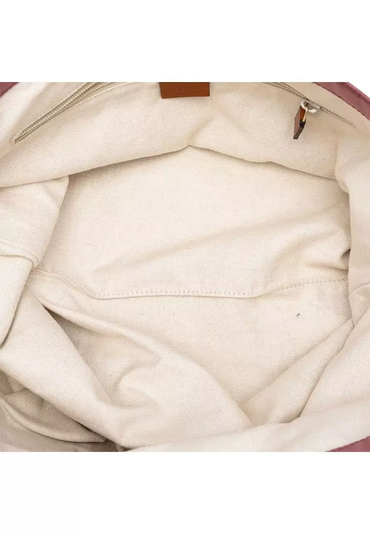 Pre-Loved Gucci Gg Nylon Tote