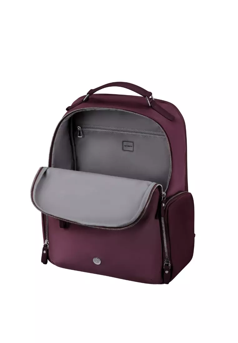 KARISSA EVO ROUND BACKPACK 15.6" - BURGUNDY