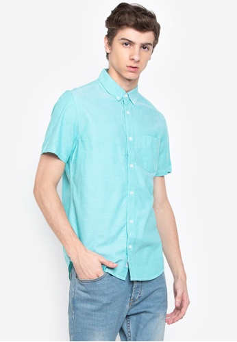 Shop Burton Menswear London Jade Short Sleeve Oxford Shirt Online