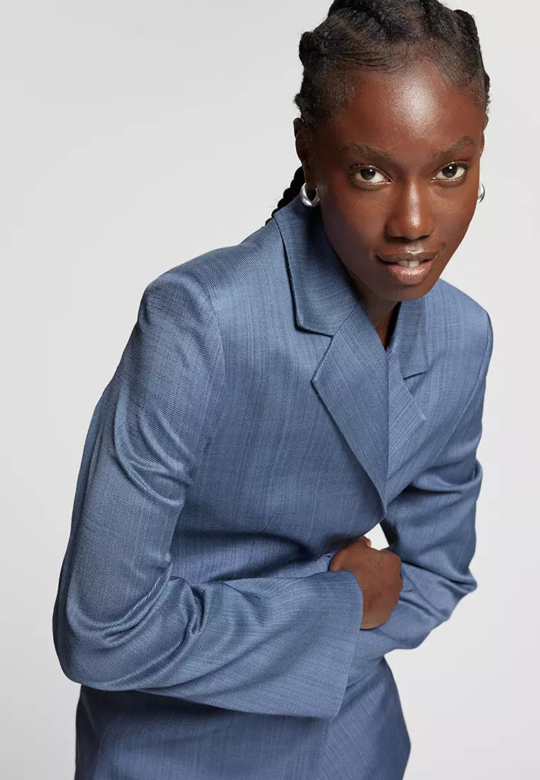 Fitted waist blazer outlet