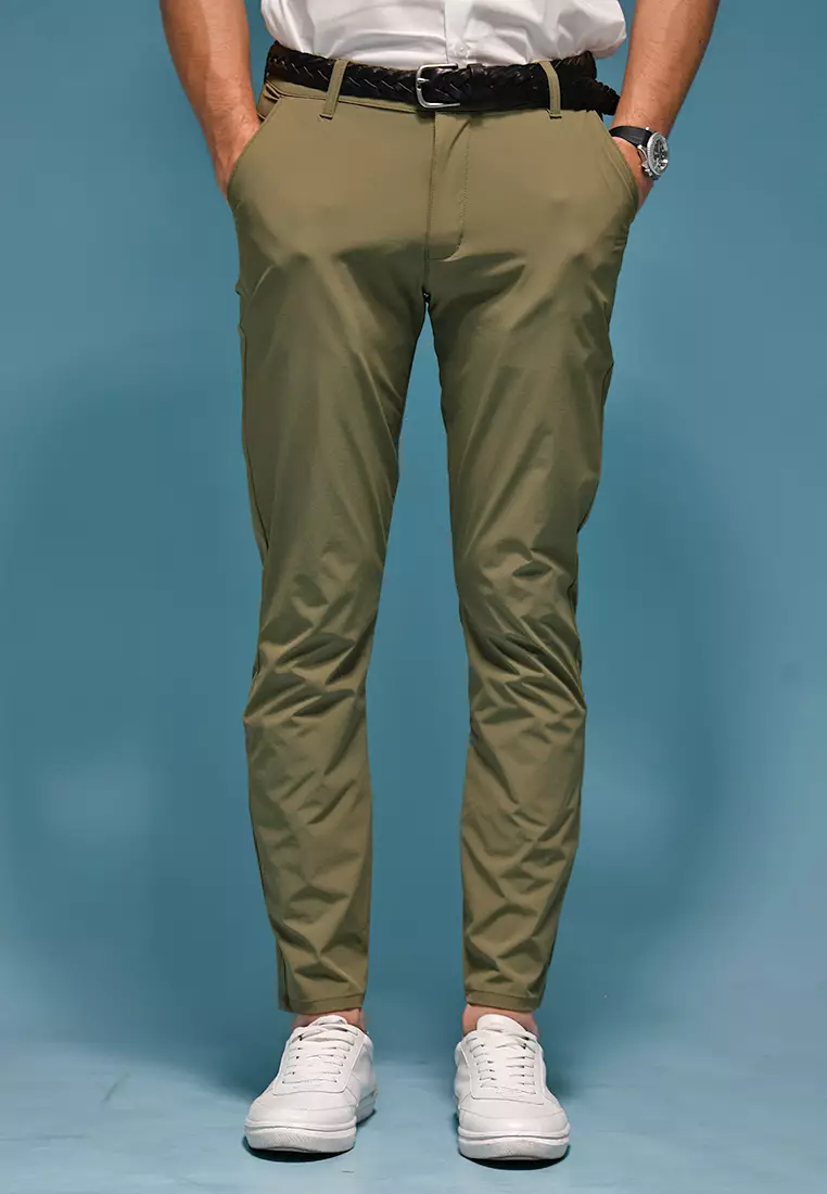 Celana Chinos Long Pants Nylon Stretch OXCON Army