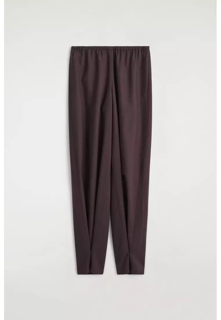 WOOL-FLANNEL TROUSERS