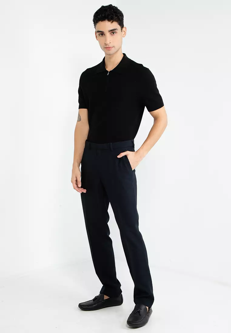 Straight Fit Formal Pants