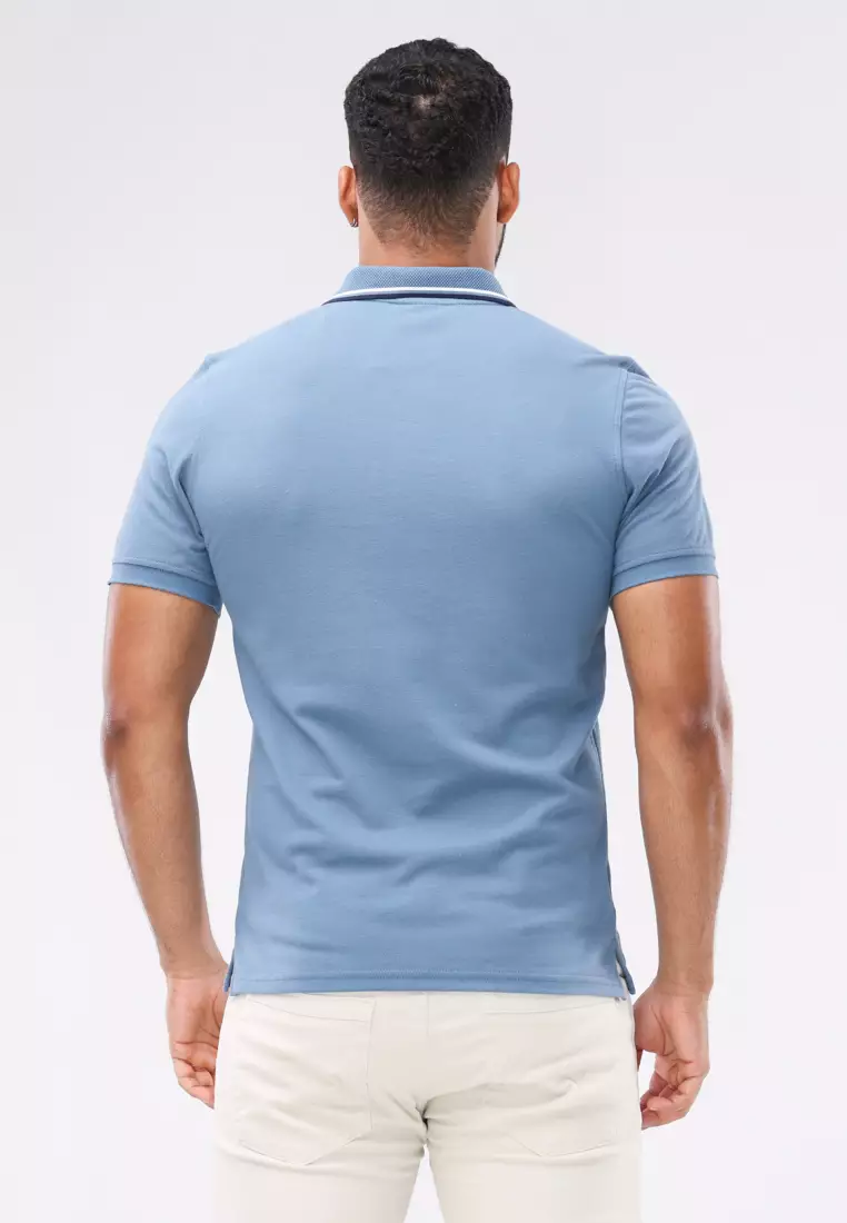 Cvc Collared Shirt Pique