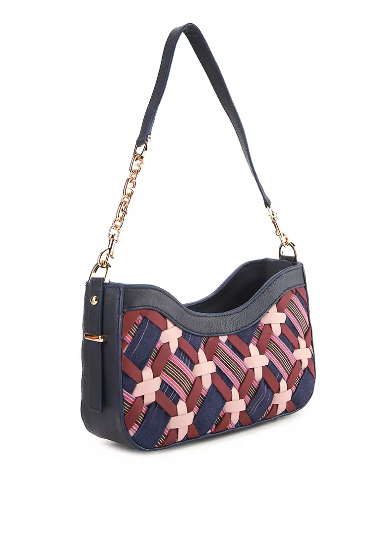 Tala Shoulder Bag - Tas Anyaman Wanita Kulit Asli - Genuine Leather Premium Handmade