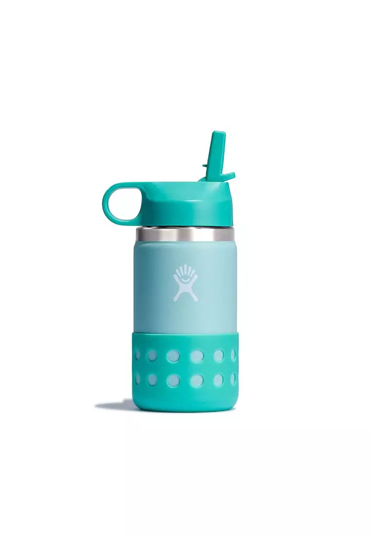 Hydro flask teal straw hot sale lid