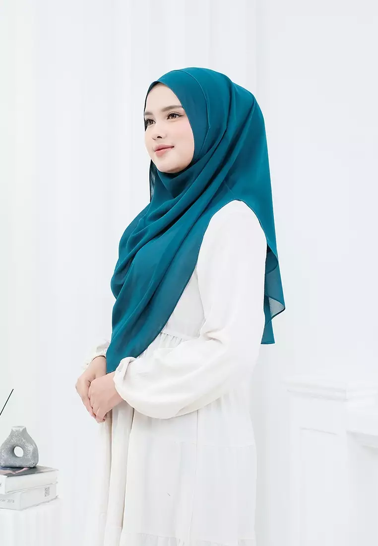 HIJAB INSTAN ZHAZA - DEEP TURQUOISE