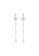 ZITIQUE silver Women's Winter Snow flower Drop Earrings - Silver 88B46ACC27FF82GS_1
