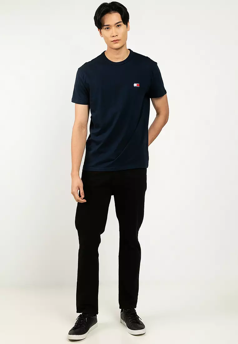 Tommy Badge Crew Neck T-Shirt - Tommy Jeans
