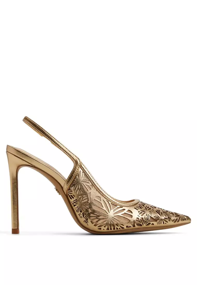 Discount on Aldo  shoes - SKU: Marciana Slingback Mesh Heels