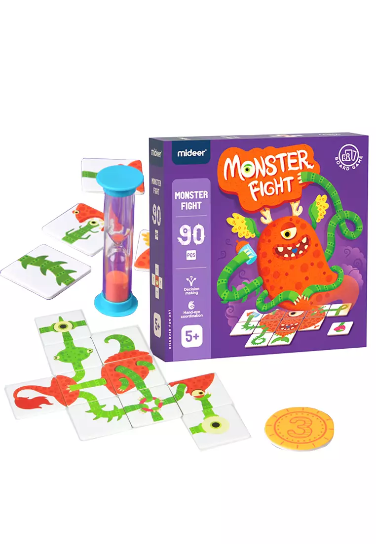 Buy MiDeer MiDeer Monster Fight Board Game For Single or more players 2024  Online | ZALORA Singapore