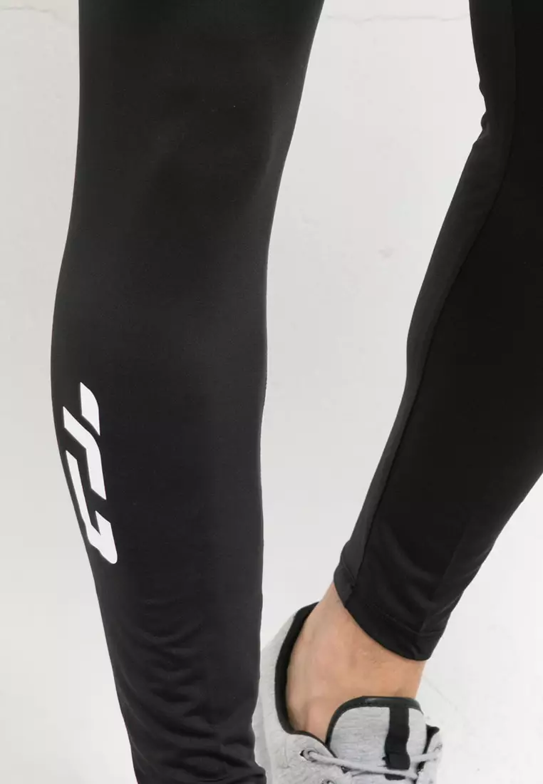 Td Active MB069 on calf compression legging olahraga pria black