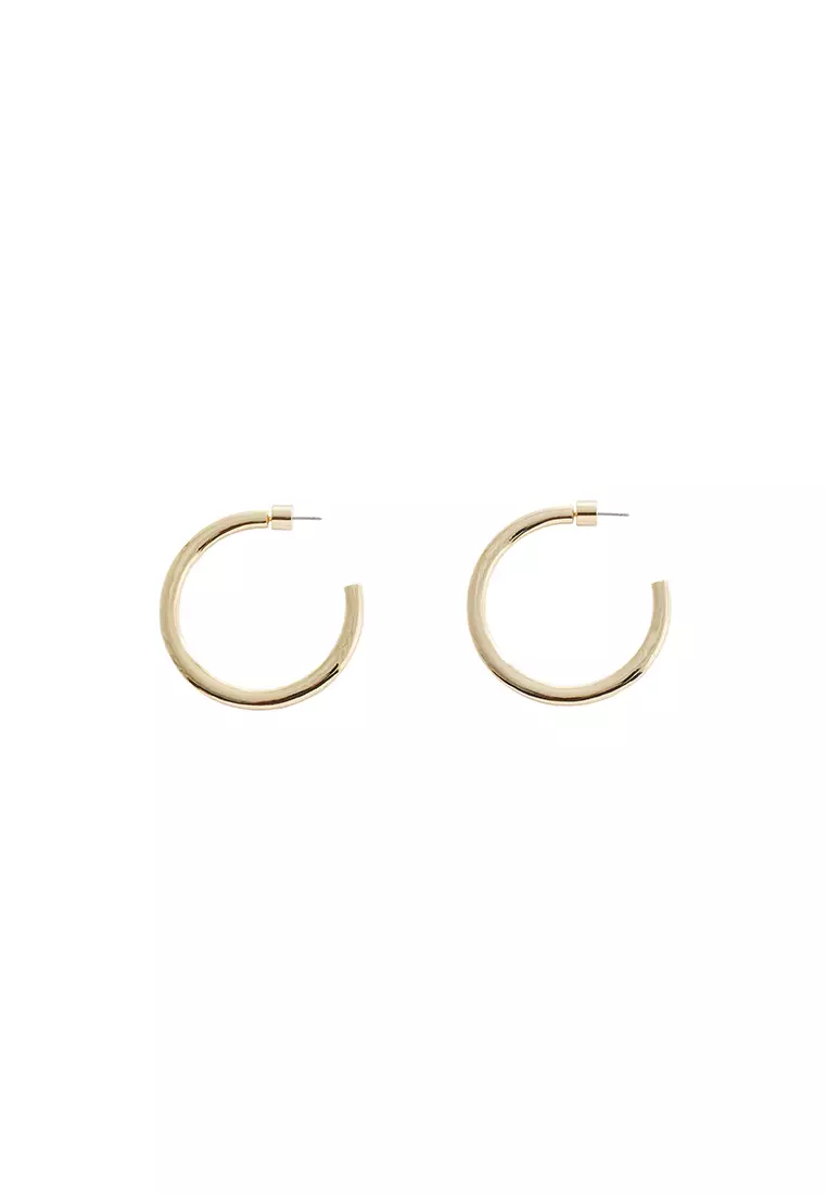 Gold hoop outlet earrings online