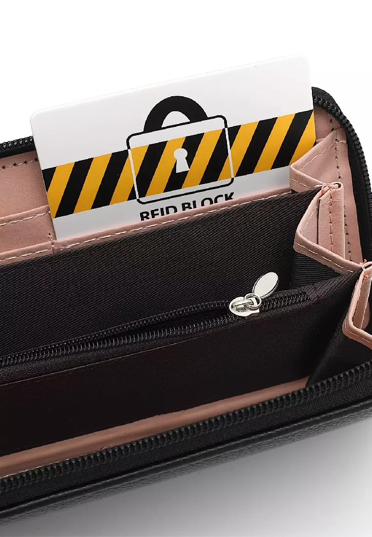 Women's Long Purse / Wallet - Black