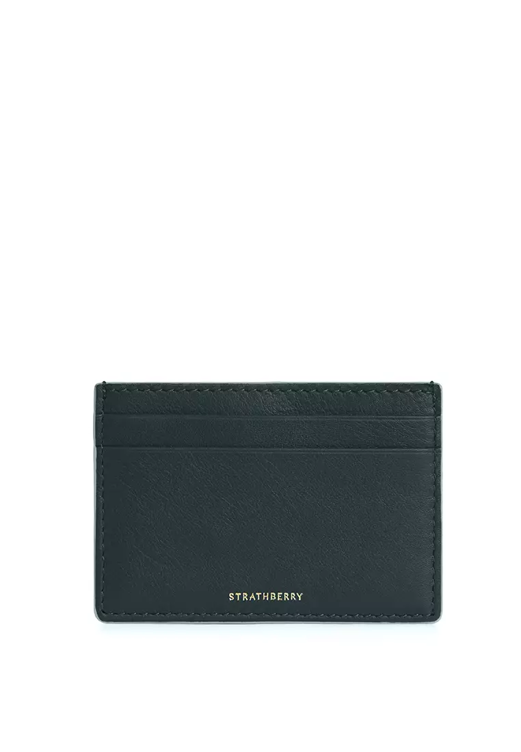 Buy Strathberry CARDHOLDER LEATHER BOTTLE GREEN Online | ZALORA Malaysia