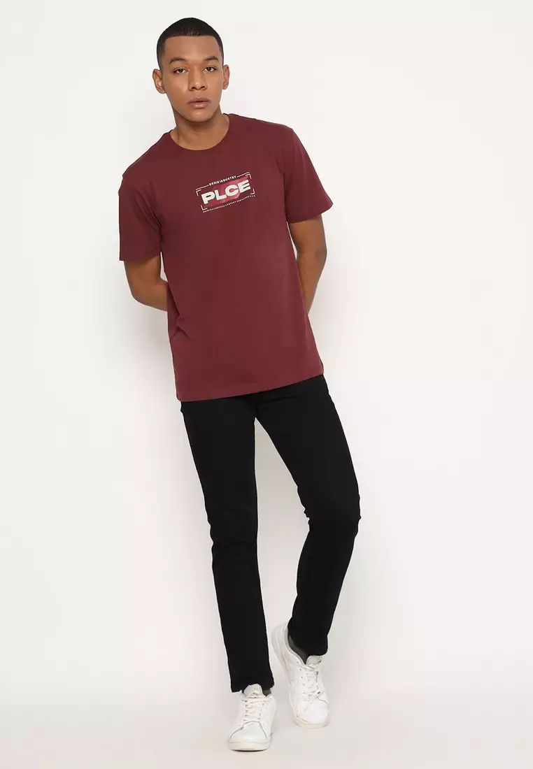 POLICE T-Shirt Cotton Combed Pria 207280071