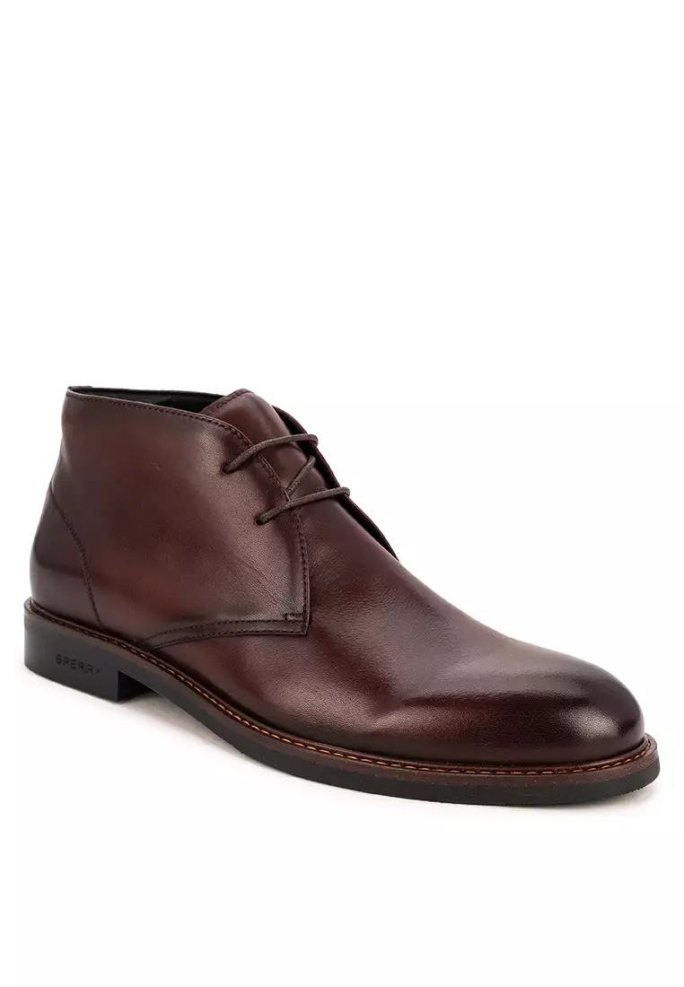 Discount on Sperry  shoes - SKU: Men’s Seaport Chukka Dark Brown