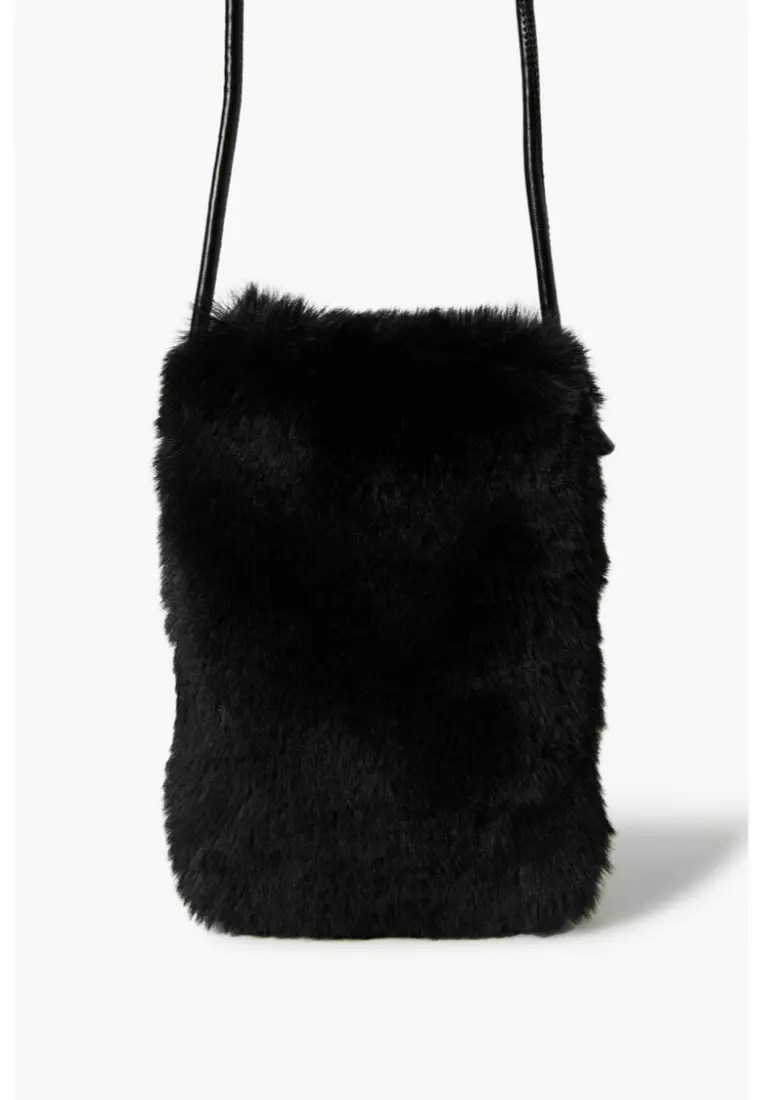 Faux fur clearance purse forever 21