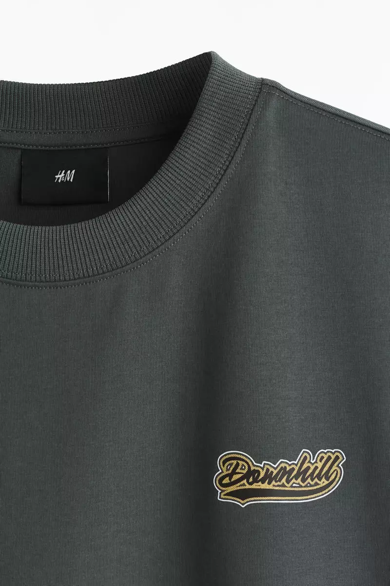 Printed cotton T-shirt