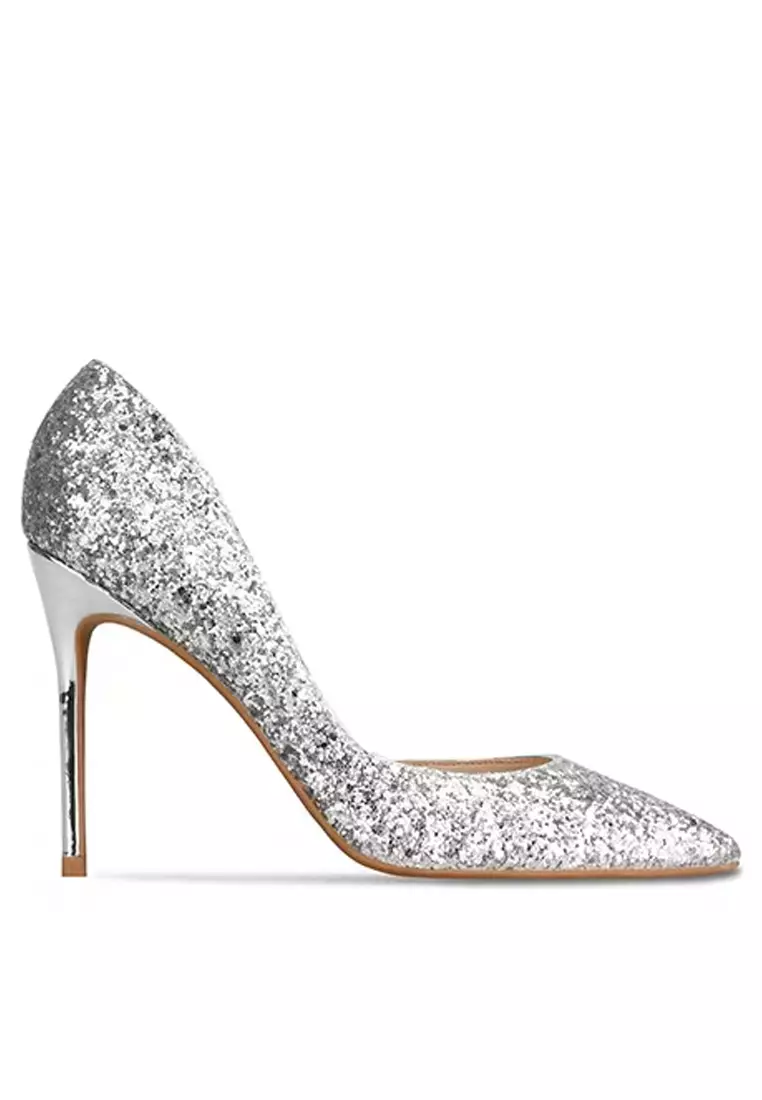 Discount on Twenty Eight Shoes  shoes - SKU: 10cm Sequins Wedding High Heels D06-L