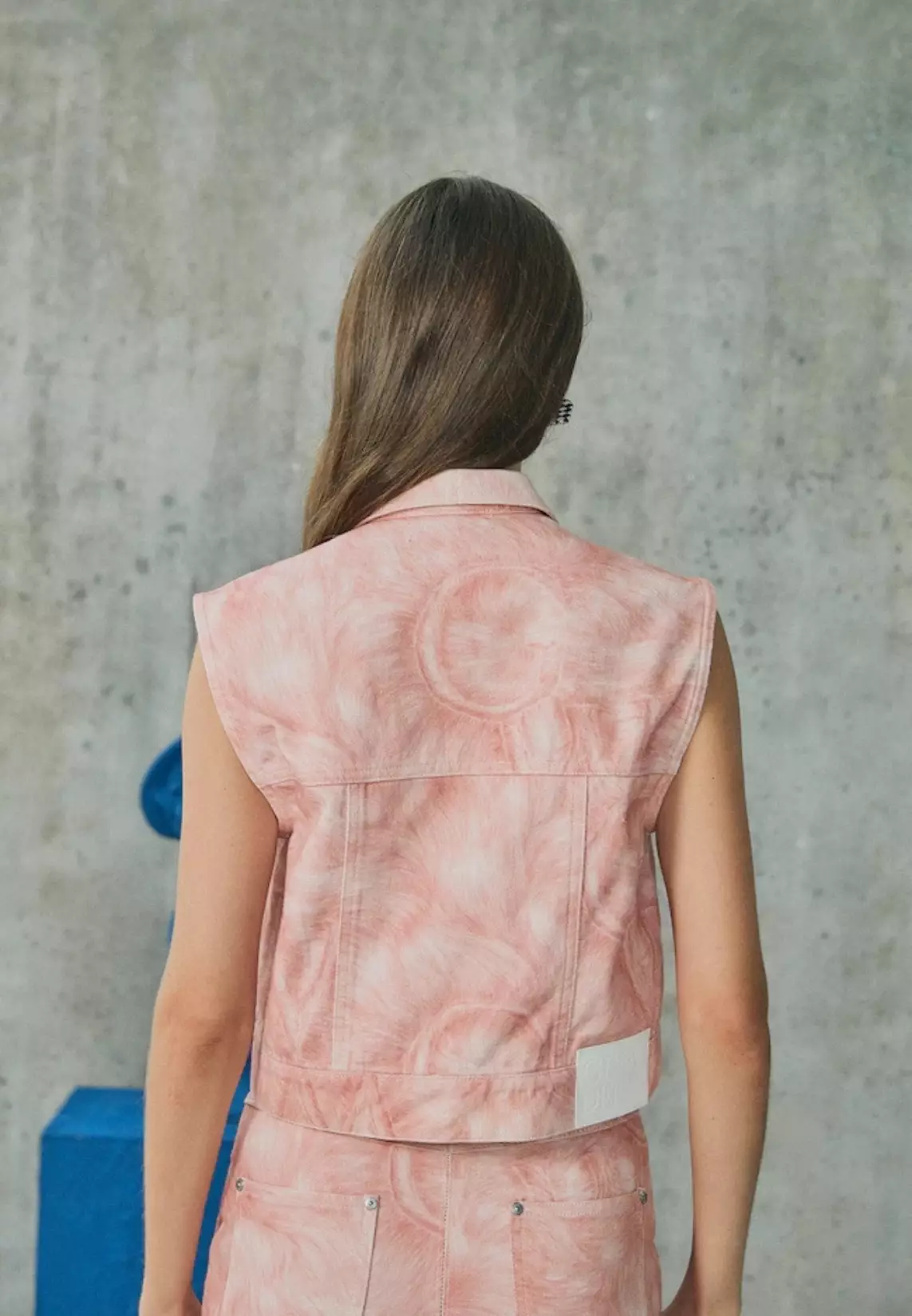 Amor Vincit Omnia Denim Top