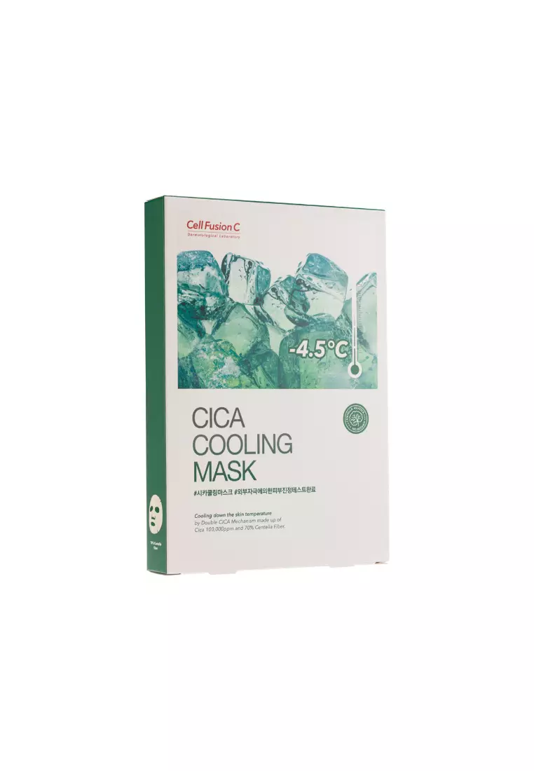 CELL FUSION C Cica Cooling Mask 5piece