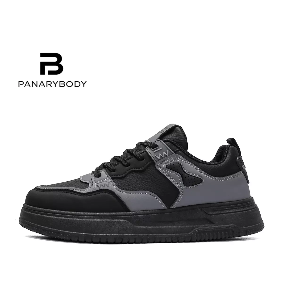 Sepatu Cowok Bertali Sekolah Pelajar Sneakers Kece QNR37