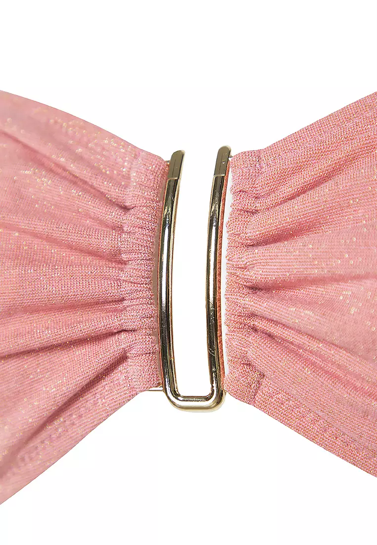 Accessory Glitter Brazilian Bikini Set