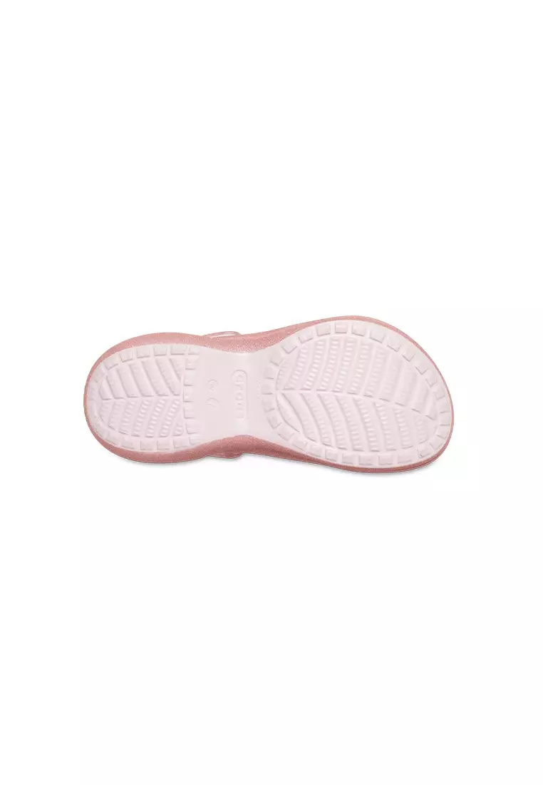 Women's Bae Glitter Clog In Pink Milk
