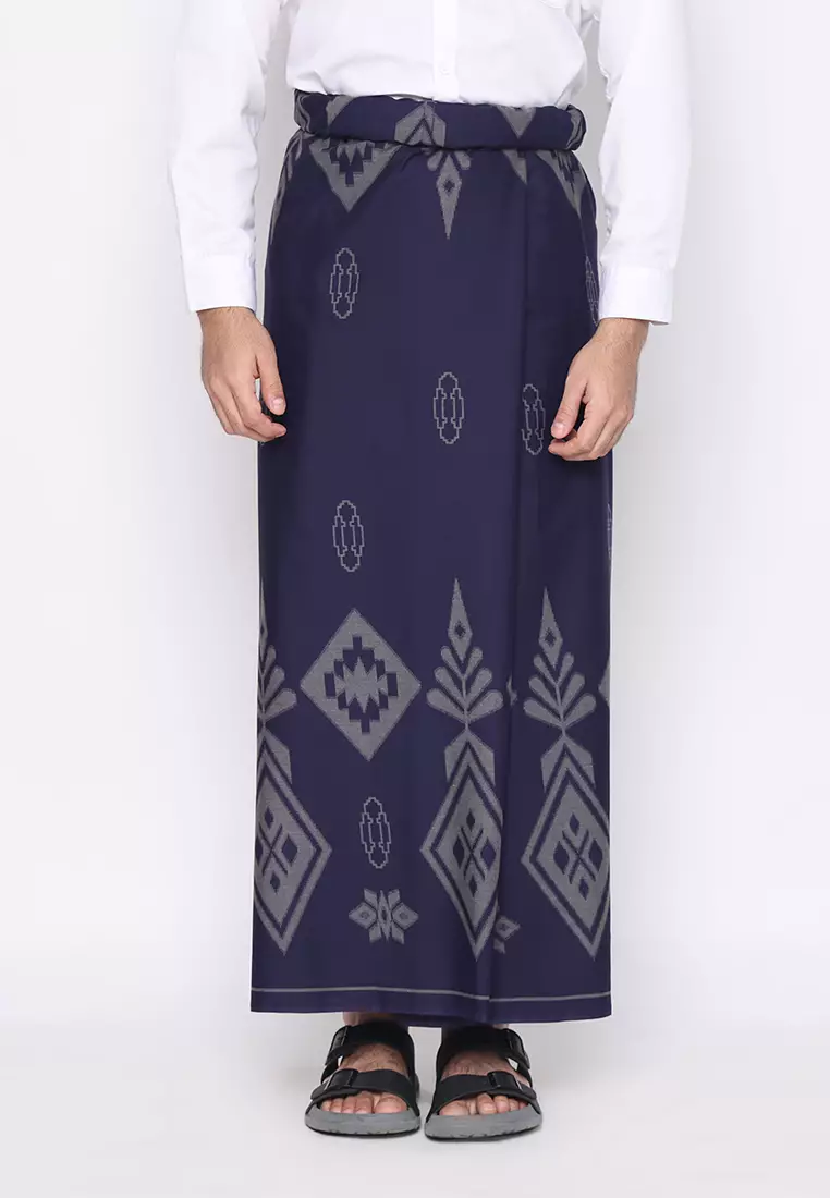 Hadinata Batik Sarung Hisyam Ungu