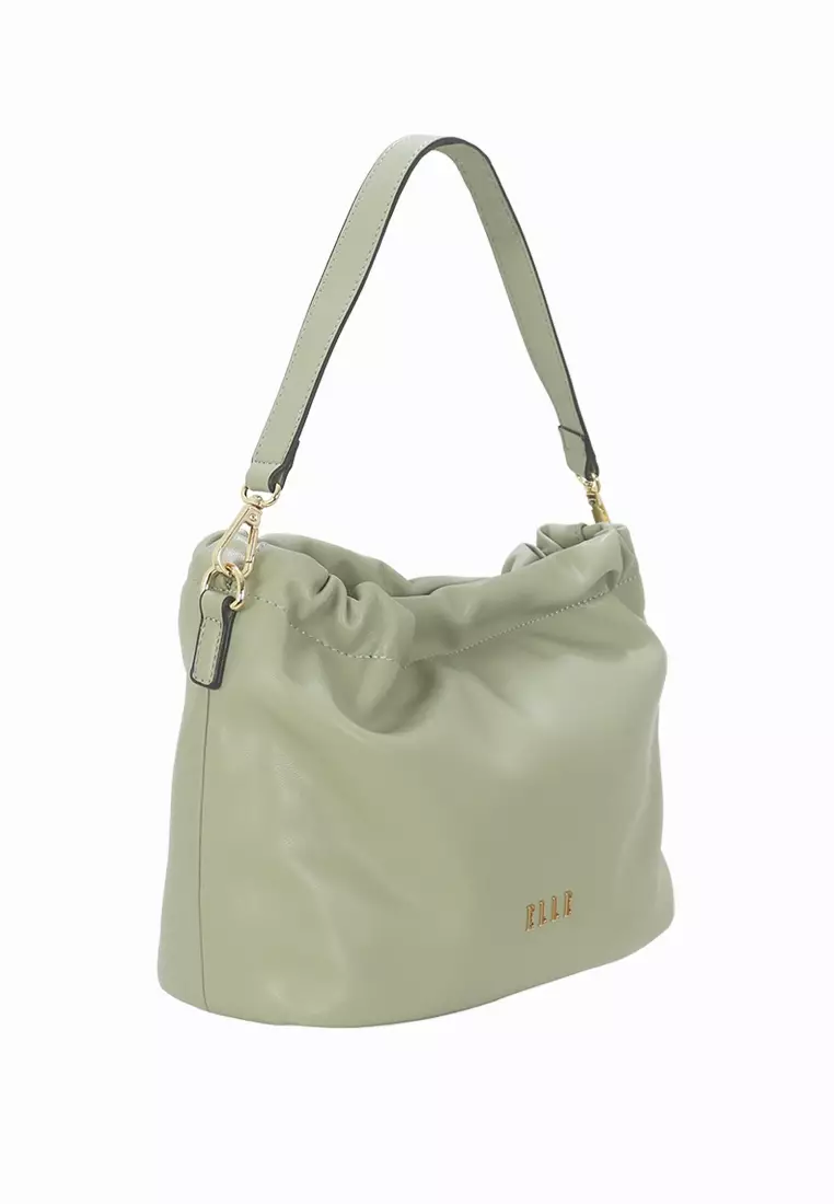 coach elle backpack green Wayfarer 23L Monogram Travel Drawstring And Snap Closures COACH - Cream Elle Backpack